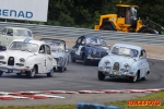 Svenskt Sportvagnsmeeting på Ring Knutstorp.
Blandat väder med sol, regnskurar och åska.