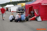 Svenskt Sportvagnsmeeting på Ring Knutstorp. Blandat väder med sol, regnskurar och åska.